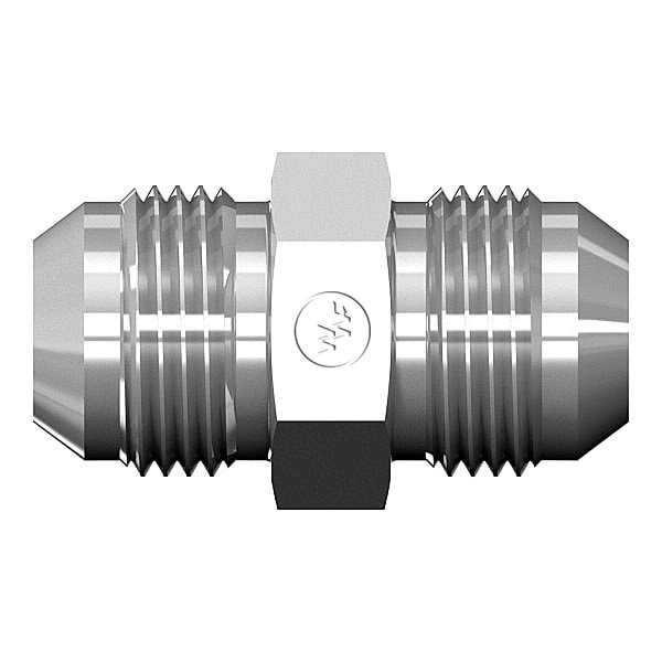 World Wide Fittings Male JIC to Male JIC Straight Hex Union 5305X16X16 - main